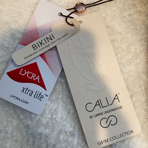 NWT Calia bikini bottom paradise palm - Picture 4 of 4